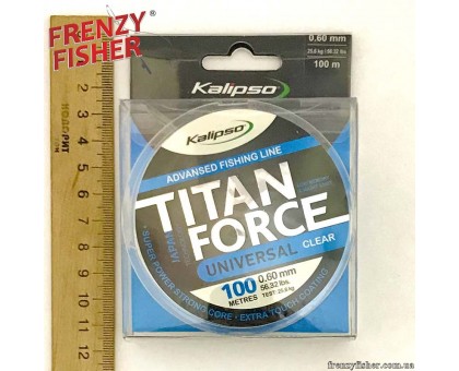 Леска Kalipso Titan Force 100m 0,60мм