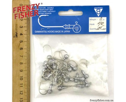 Джиг головка Gamakatsu 3гр. крючок №1/0