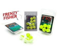 Груз FRY фарбований вухань розб. 7г. Lime (блістер) 10шт.в блістері