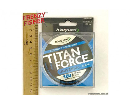 Леска Kalipso Titan Force Universal 100m 0,25мм
