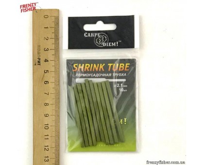 Термоусадка Green 2.1мм (10шт.) Carp Diem