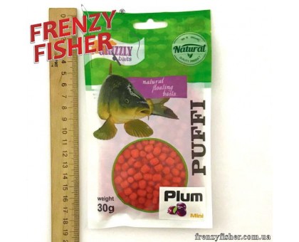 Наживка тесто воздушное Puffi Grizzly baits30гр. слива