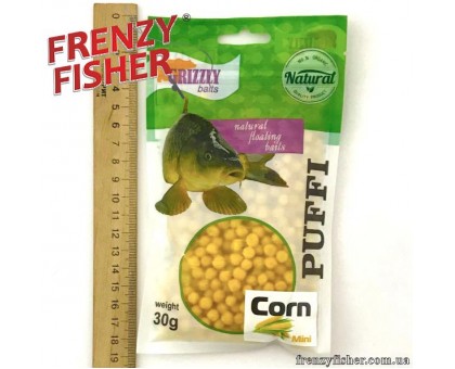 Наживка тесто воздушное Puffi Grizzly baits30гр. кукруза