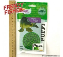 Наживка тесто воздушное Puffi Grizzly baits30гр. горох