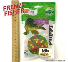 Наживка тесто воздушное Puffi Grizzly baits30гр. микс