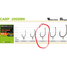 Гачок G.C. CARP 1002BN №6 (1002)