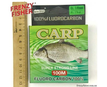 Леска CARP 0,18мм (100м) SFL7