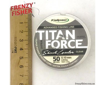 Леска Kalipso Titan Force Leader 50m 0,10мм