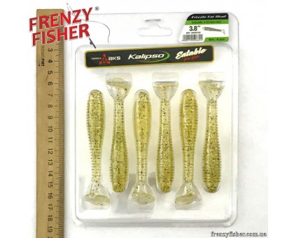 Силикон Kalipso Frizzle Fat Shad 3.8" уп.6шт (цвет 100)