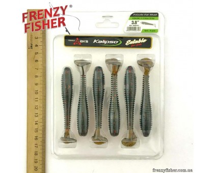 Силикон Kalipso Frizzle Fat Shad 3.8" уп.6шт (цвет 116)