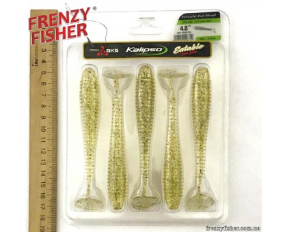 Силикон Kalipso Frizzle Fat Shad 4.8" уп.5шт (цвет 100)