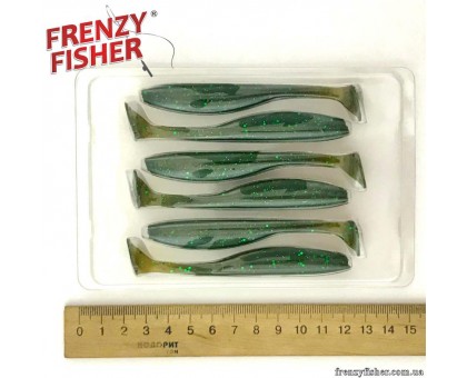 Силикон Kalipso Whale Shad 4.0" уп.6шт (цвет 117)