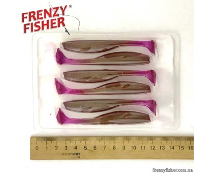 Силикон Kalipso Whale Shad 4.0" уп.6шт (цвет 210)