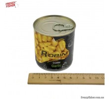 Наживка кукуруза Robin (ж/б 200гр.) чеснок