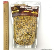 Наживка 3К Baits MIX Горох (с бананом) 500г.