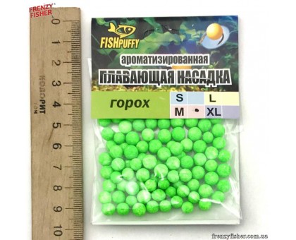 Наживка пенопласт Fishpuffy #M горох