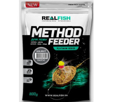 Прикормка RealFish Метод - Фідер (Палтус) 0,8 кг.