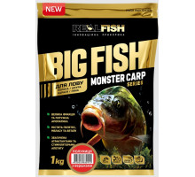 Прикормка RealFish Біг Фіш Короп (Полуниця з Вершками) 1 кг.