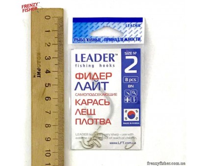 Крючок Leader KAIZU (ФИДЕР GOLD лайт) №2
