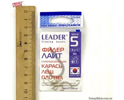 Крючок Leader KAIZU (ФИДЕР GOLD лайт) №5