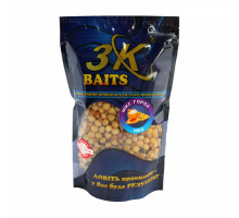 Наживка 3К Baits MIX Зерновой Горох (с медом) 500г.