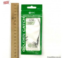 Поводки GC Titanium Leaders 20см d 0.50mm 20кг (2шт/уп)