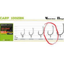 Гачок G.C. CARP 1002BN №4 (1002)