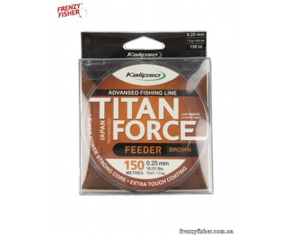 Леска Kalipso Titan Force Feeder BR 100m 0,30мм