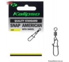 Карабин "KALIPSO" 20111/0 №1/0 + вертлюг