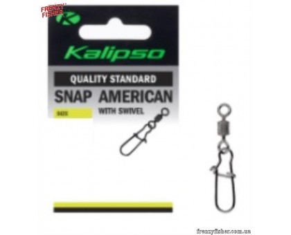 Карабин "KALIPSO" 20111/0 №1/0 + вертлюг