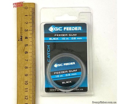Амортизатор GC Feeder Gum 10м 0,6мм Black 4165100