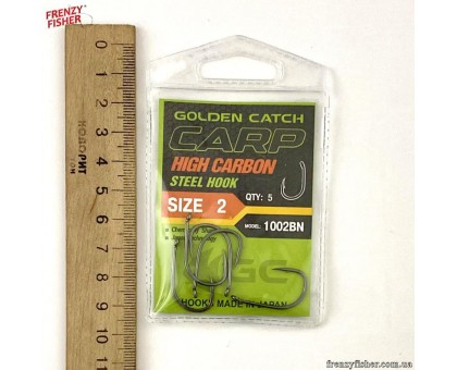 Крючок G.C. CARP 1002BN №2 (1002)