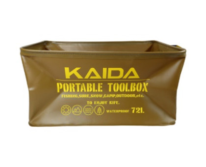Сумка- ящик водонепроникна KAIDA 72L (60*40*30см) EV05-60