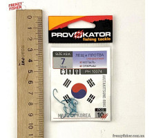 Крючок PROVOKATOR  AKITAKITSUNE Ring №7