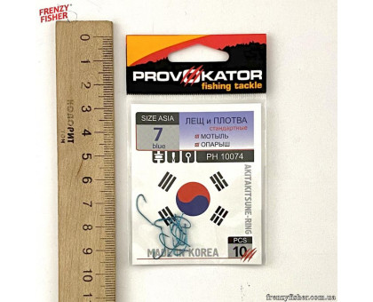 Крючок PROVOKATOR  AKITAKITSUNE Ring №7
