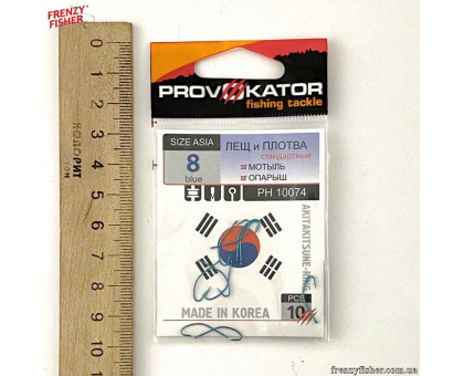 Крючок PROVOKATOR  AKITAKITSUNE Ring №8