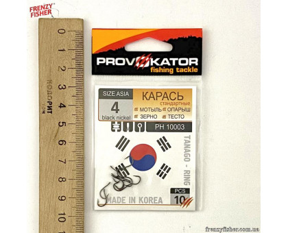 Крючок PROVOKATOR  TANAGO-Ring №4