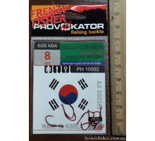 Крючок PROVOKATOR  AJI Douski RED №8