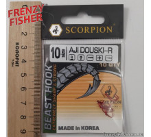 Крючок Scorpion AJI DUOSKI RED № 10