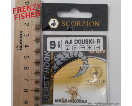 Крючок Scorpion AJI DUOSKI GOLD № 9