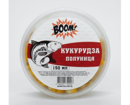 Насадка кукурудза ЗВИЧАЙНА ВООМ 150мл пластик тара Полуниця