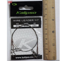 Поводки Kalipso 1*7 20кг 20см (2шт.)