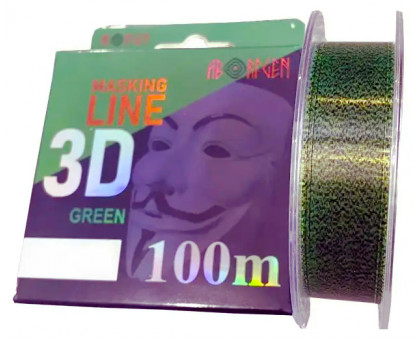 Леска 3D Green SHADOW line 0.20mm 100m