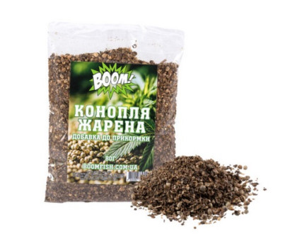 Конопля смажена мелена ВООМ 80г уп