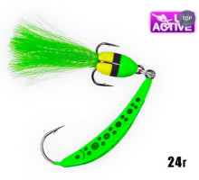 Блешня Профмонтаж "Лижа" 24г GREEN PML24G