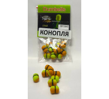 Бойл Профмонтаж Wafters-Dumbells 7х10мм FLUO Конопля (зелений) G0008
