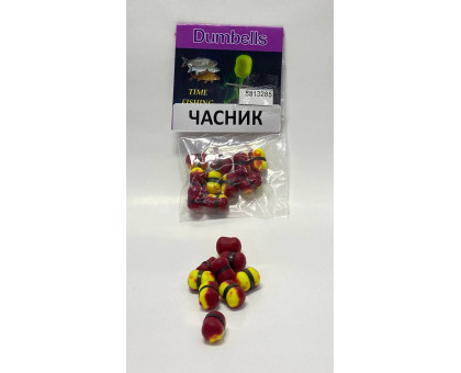 Бойл Профмонтаж Wafters-Dumbells 7х10мм FLUO Часник (червоний) G0003
