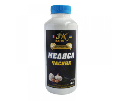 Меляса 3К Baits (часник) 500мл