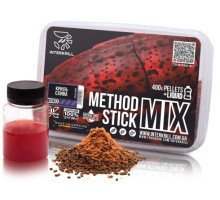 Пелетс INTERKRILL "METHOD/STICK MIX", 400 г + (Ліквід Криль-Слива, 50г)