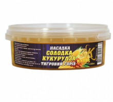 Насадка кукурудза 3К Baits 150мл в пластику "Солодка кукурудза" Тигровий горіх